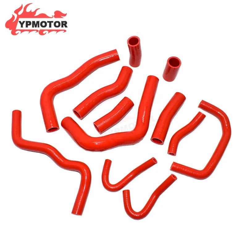 Silicone Radiator Water Pipe Coolant Hose Tube Kit for Honda CBR-1000RR Fire blade 2004-07 CBR1000RR 1000 RR Repsol 04 05 06 07