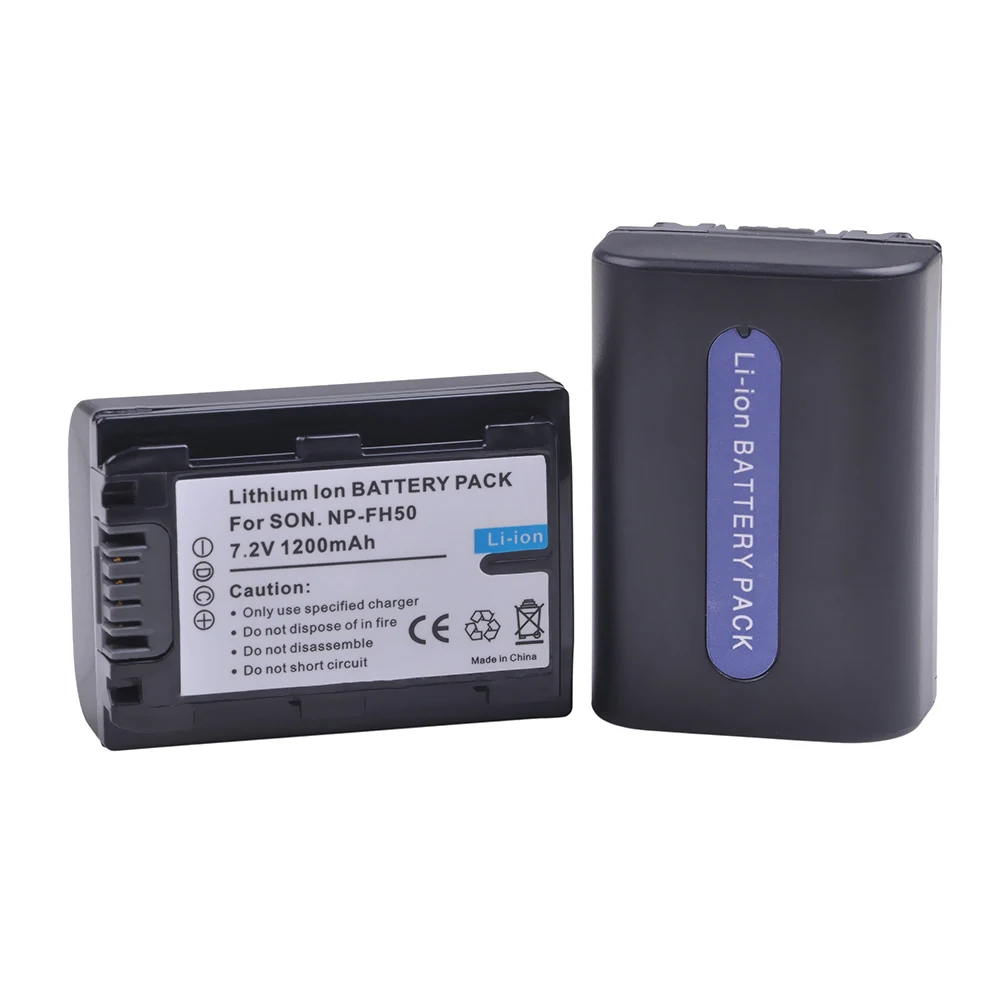 

1200mAh NP-FH50 NP FH50 Battery Sony A230 A330 A290 A380 A390 HDR-TG1E TG3 TG5 TG7 DSC-HX1 DSC-HX200, NPFH50 Battery