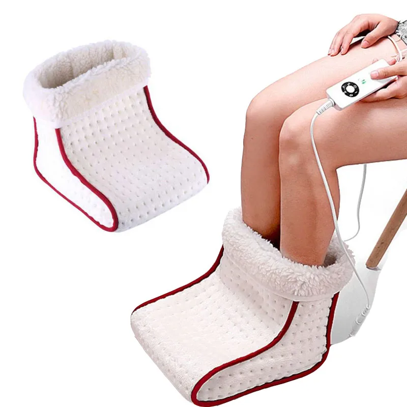 Nyaman Dipanaskan Electric Hangat Kaki Hangat Dicuci Panas 5 Mode Pengaturan Panas Hangat Bantal Termal Kaki Hangat Massager Bersantai