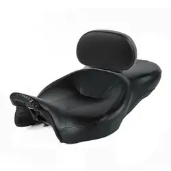 Motorcycle Driver Passenger Seat Rider Backrest For Harley Touring Road King Road Glide Street Glide 2009-2023