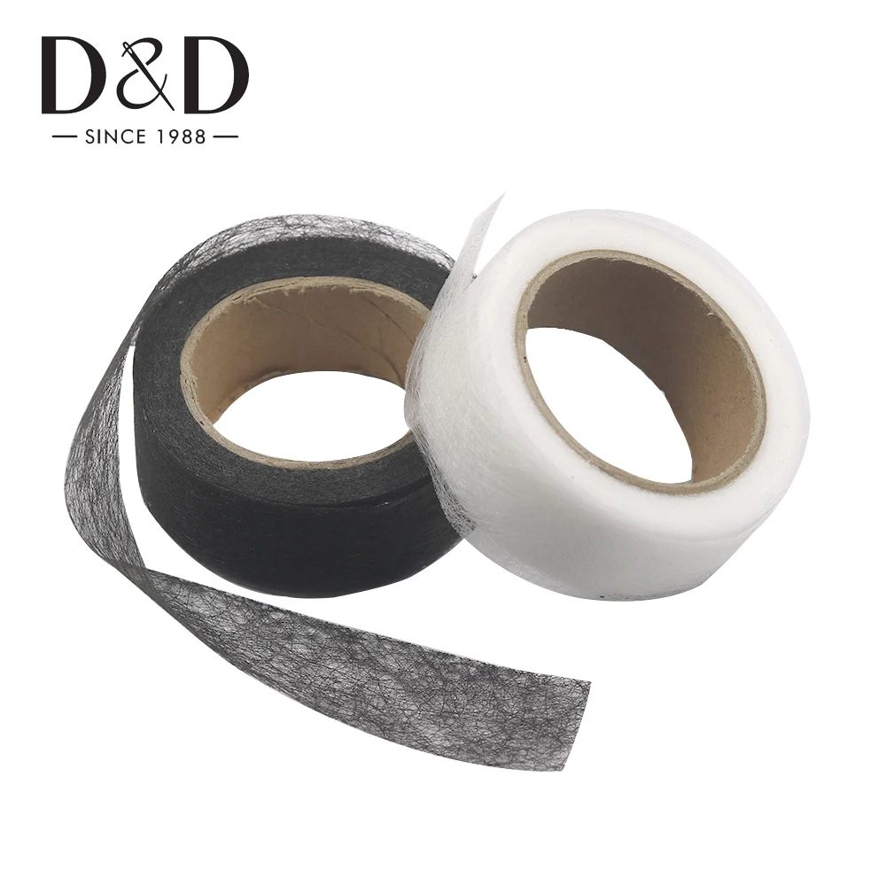 

2Pcs 20mm*10m Iron On Hemming Tapes Interlinings Linings Wonder Web Fusible Bonding Lace Sewing Garment Accessories