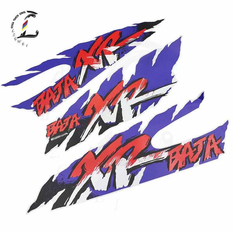 Motorcycle Decal For Honda XR250 BAJA250 BAJA 250 XR Sticker Full Car Decal Off-road Sticker Fuel Tank