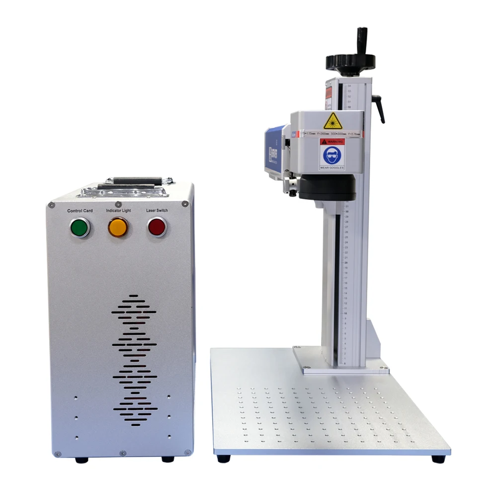 Laser engraver marking machine fiber laser marking machine MoPA SFX 60 W fiber laser marking machine