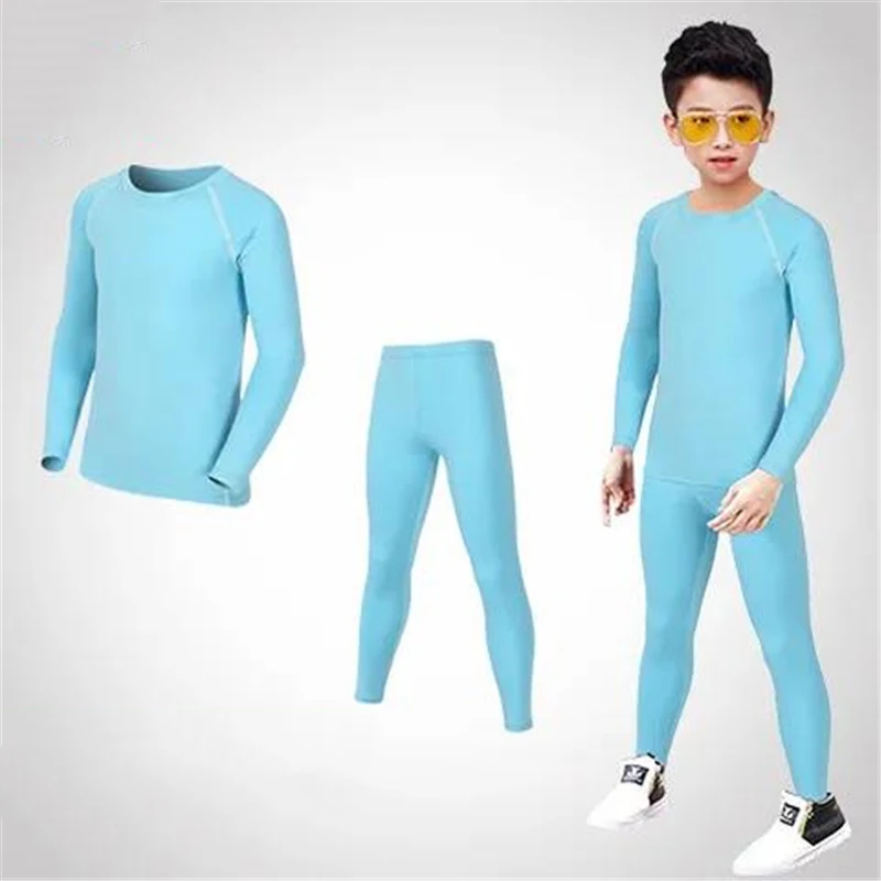 

Kids Football Sets Children Boy Students Fitness Basketball Running Exercise Training Sports Soccer Top Shirt + Legging Pant 08