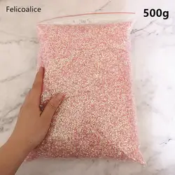 500g 2*3mm Bingsu koraliki kolorowe plastikowe cylindryczne Charms moda koraliki dla ozdoba DIY