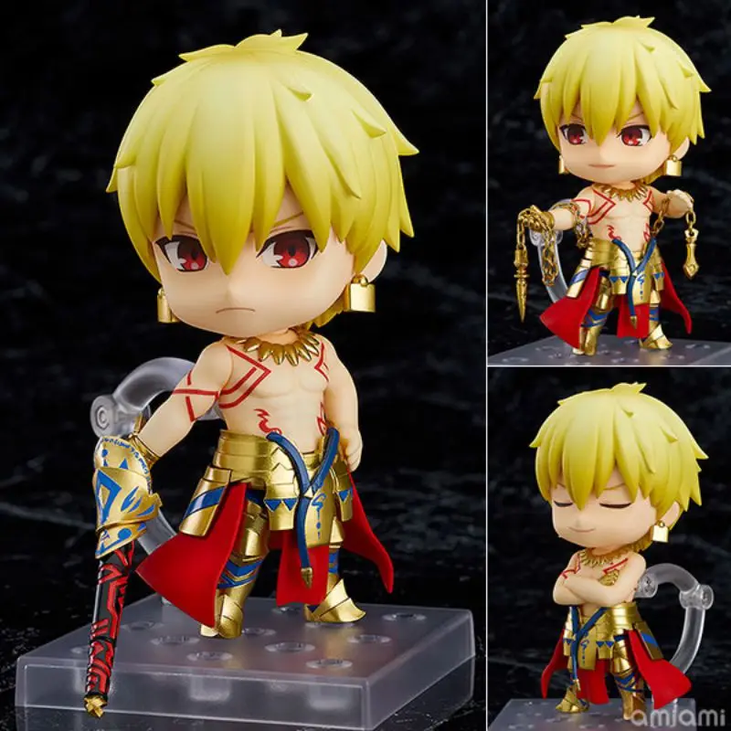 Figur Anime FATE Asli Mainan Figur Anime Gilgamesh Fate/Grand Order Archer Kit Garasi Mainan Model Boneka Ornamen Animasi