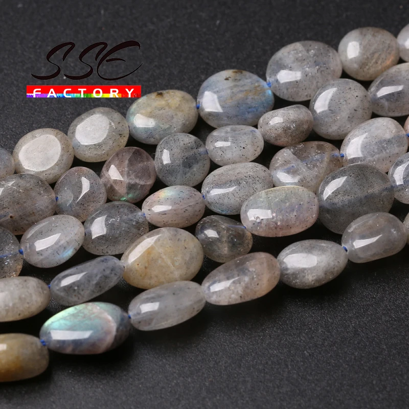 Natural Stone Beads 6-8mm Irregular Labradorite Stone Beads Loose Spacer Beads For Jewelry Making DIY Bracelet Necklace 15inches