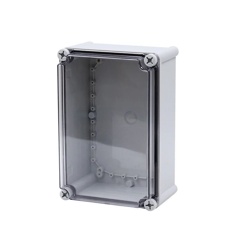 Waterproof junction box IP67 outdoor electrical box transparent cover ABS plastic sealed box waterproof box instrument box