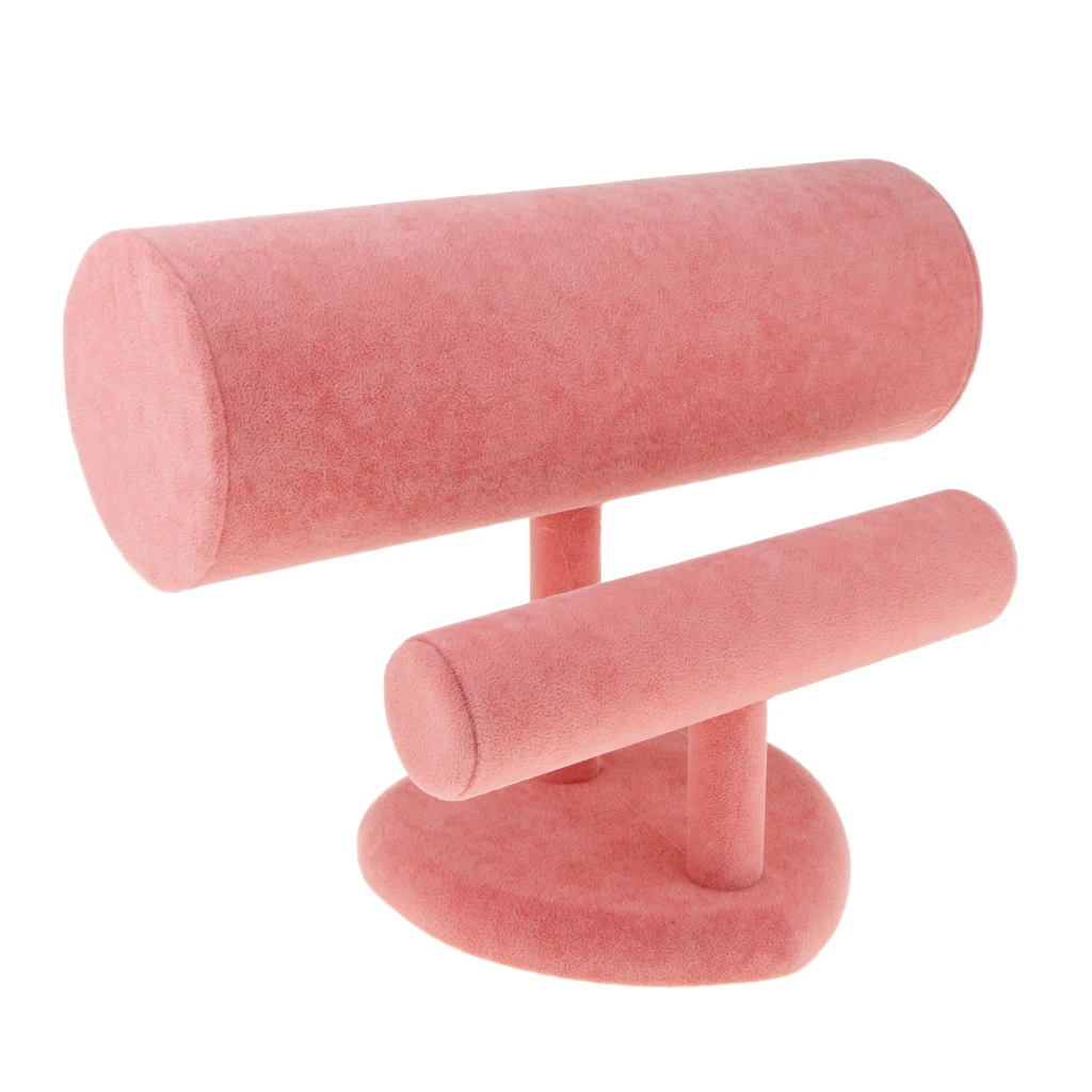 Samt Haar Clip Band Stirnband Shop Schmuck Display Stand Rack