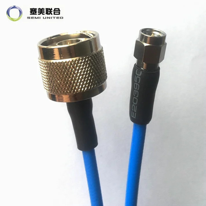 RF Cable SS402 Super Soft Phase Stable Cable Vector Network Analyzer Test Lead DC-13G, 18G