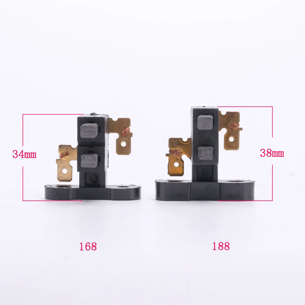 5pcs Carbon Brush Holder for 2KW 2.5KW 3KW 5-8KW China Gasoline Engine Generator Accessory 168F GX160 188F Spare Parts