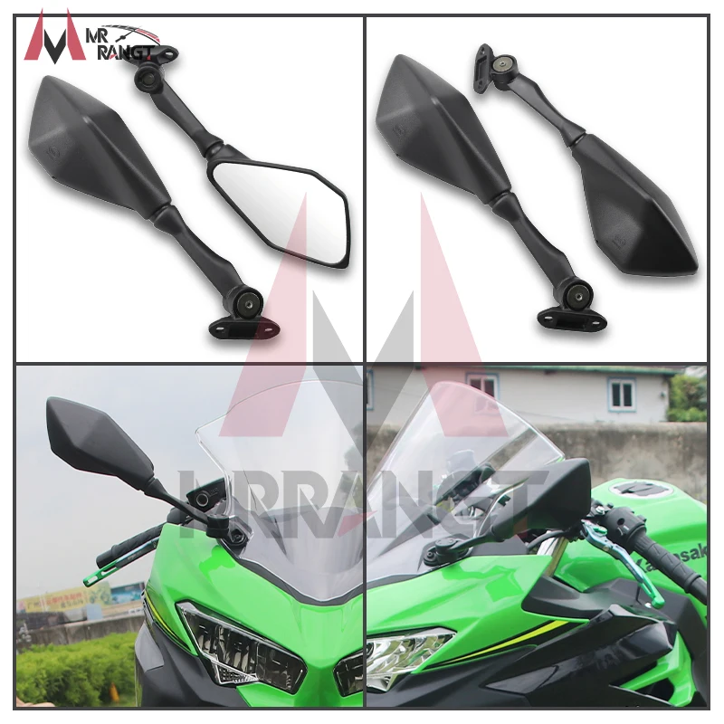 

Зеркало заднего вида для мотоцикла, для Kawasaki Ninja 300 Ninja 250 ZX 6R 636 300R EX300 ABS 2011-2018, для Ninja 400 EX400 2018-2020