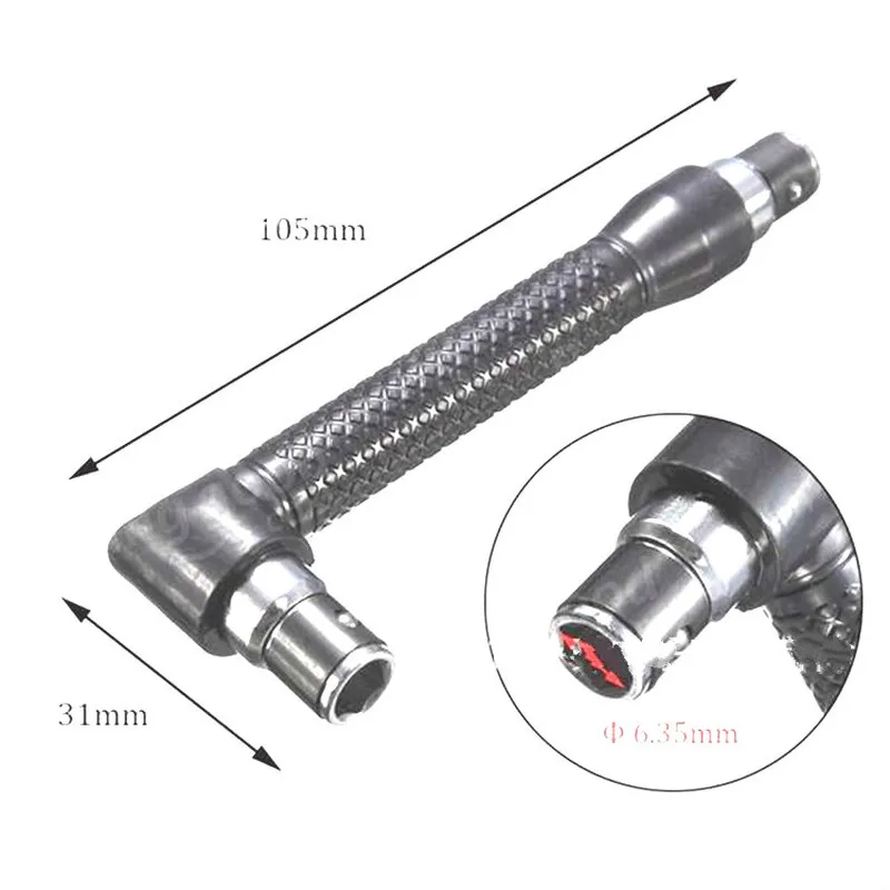10Pc L Handle ไขควงชุดคู่เคล็ดลับ1/4 "ประแจพร้อมซ็อกเก็ตข้อต่อไขควงชุดซ่อมเครื่องมือมือชุด