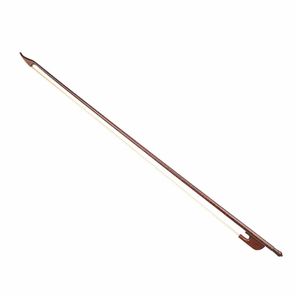 1pcs high class Snakewood baroque violin bow 4/4 ,outward camber