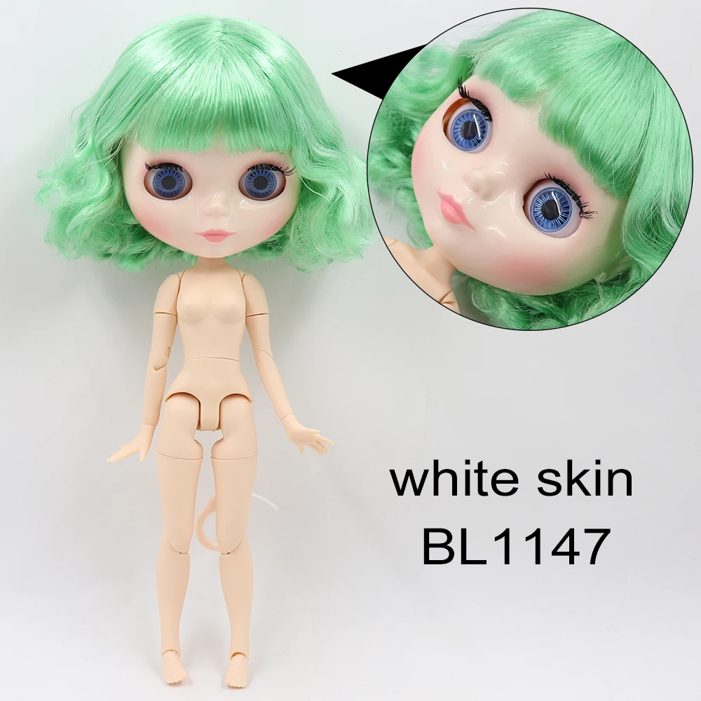 Muñeca ICY DBS Blyth 1/6 BJD, cuerpo articulado, piel blanca, oferta especial a la venta, Color de ojos aleatorio, juguete de 30cm, regalo de Anime para niñas