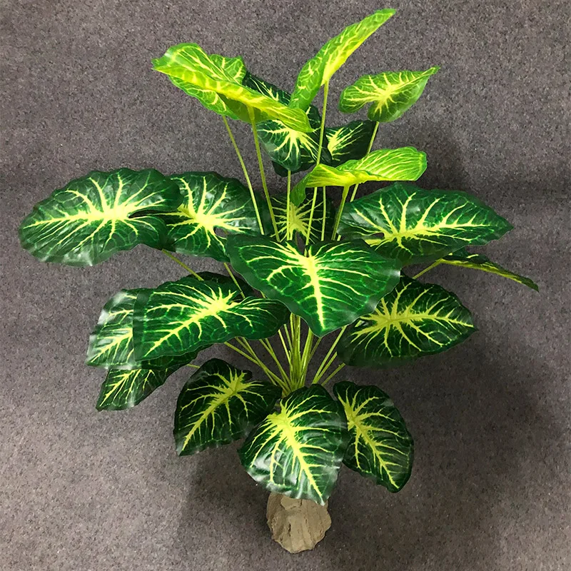 Imagem -05 - Plantas Artificiais Grandes Monstera Palmeira Tropical Alta Folhas de Tartaruga Falsas Plástico para Decoração de Jardim Caseiro 95cm