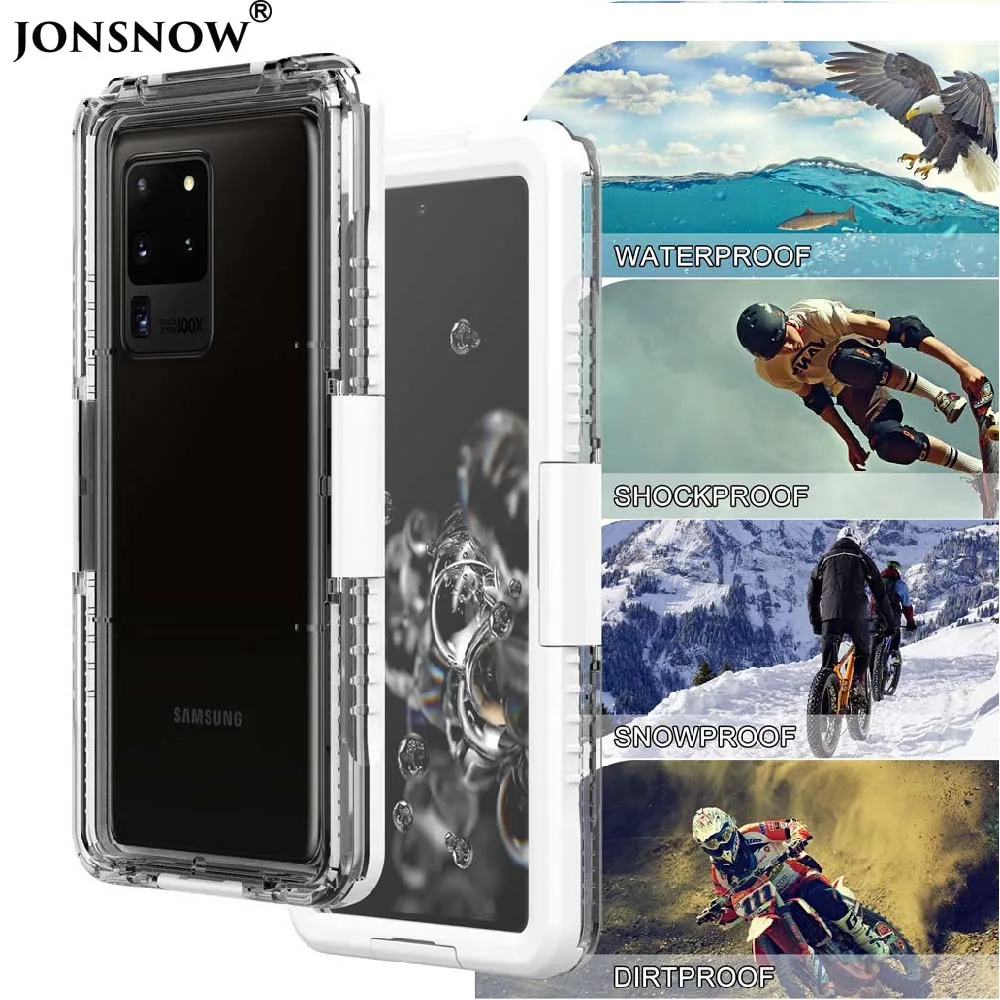 Waterproof Phone Case for Sony Xperia 1 VI V IV III Pro-I Swim Pouch Shockproof Cover Transparent Protect Shell Full Converage