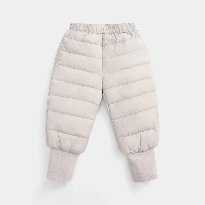 Girls Boys Warm Down Pants Winter 2021 Children High Quality Down Pants Kids Leggings Boys Clothing Toddler Baby Down Trousers