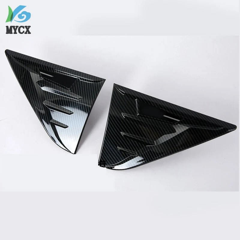 

2Pcs/set ABS Carbon fiber Outer Air Vent Outlet Cover Body Trim Car Styling Accessories Fit For Honda CRV 2017 2018 2019