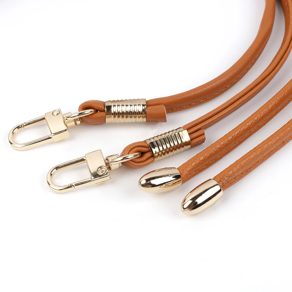 High Quality Leather Handbag Shoulder Strap Woven Bag Set Bag Bottom Flap Cover Hardware Accessories DIY Knitting Crossbody Bags