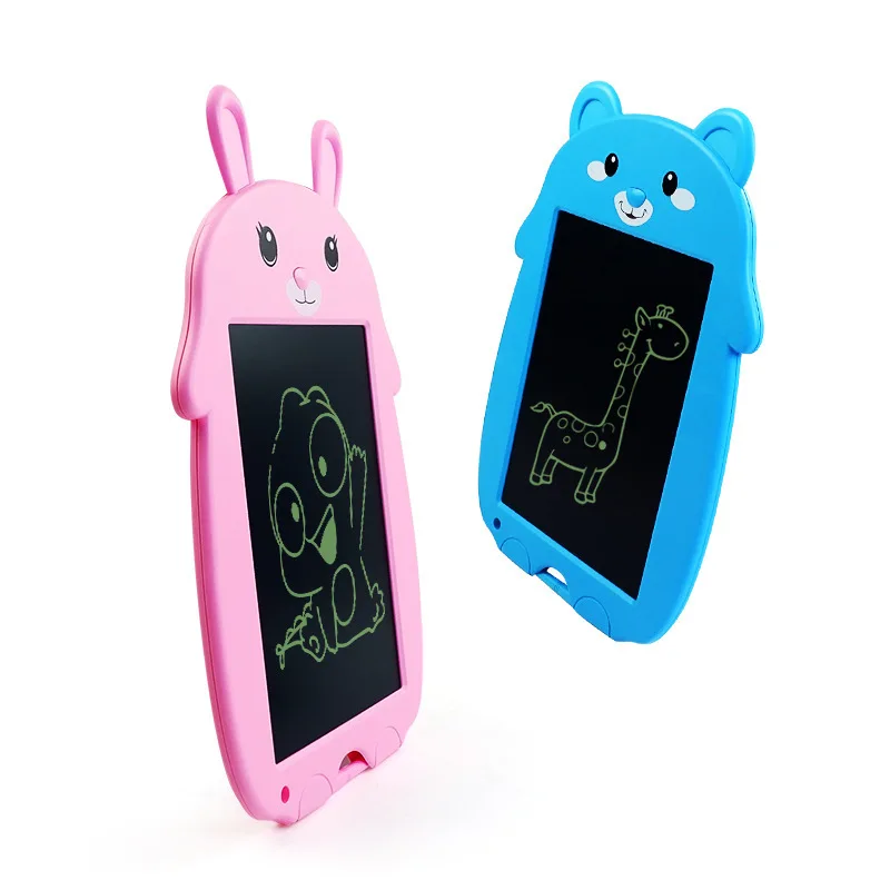 ЖК-планшет для письма, детская доска для рисования, 8,5 дюйма, планшет для ручного письма, мультяшный граффити, детский сад, подарок, функция блокировки экрана