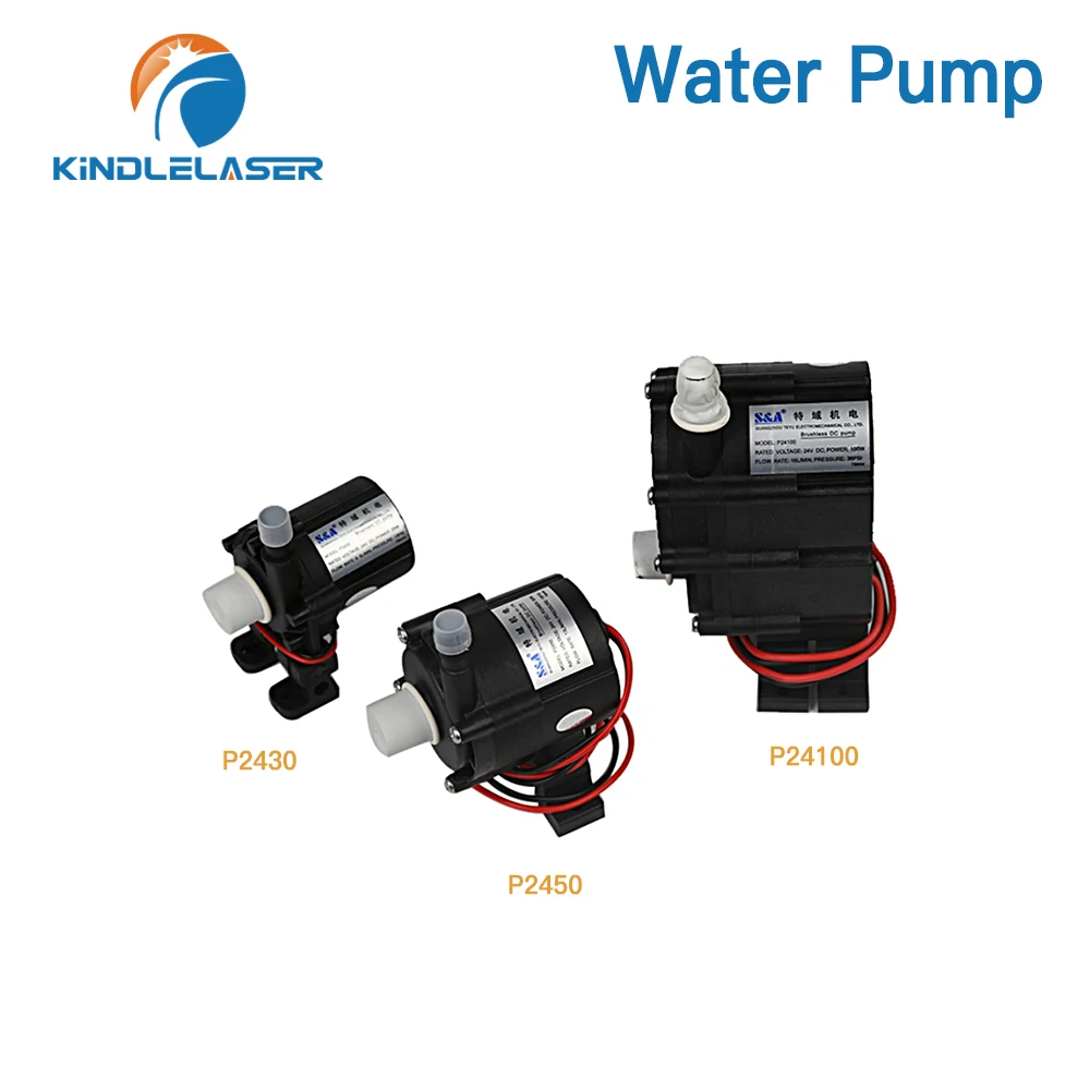 KINDLELASER Water Pump P2430 P2450 P24100 for S&A Industrial Chiller CW-3000 AG(DG) CW-5000 AH(DH) CW-5200 AI(DI)