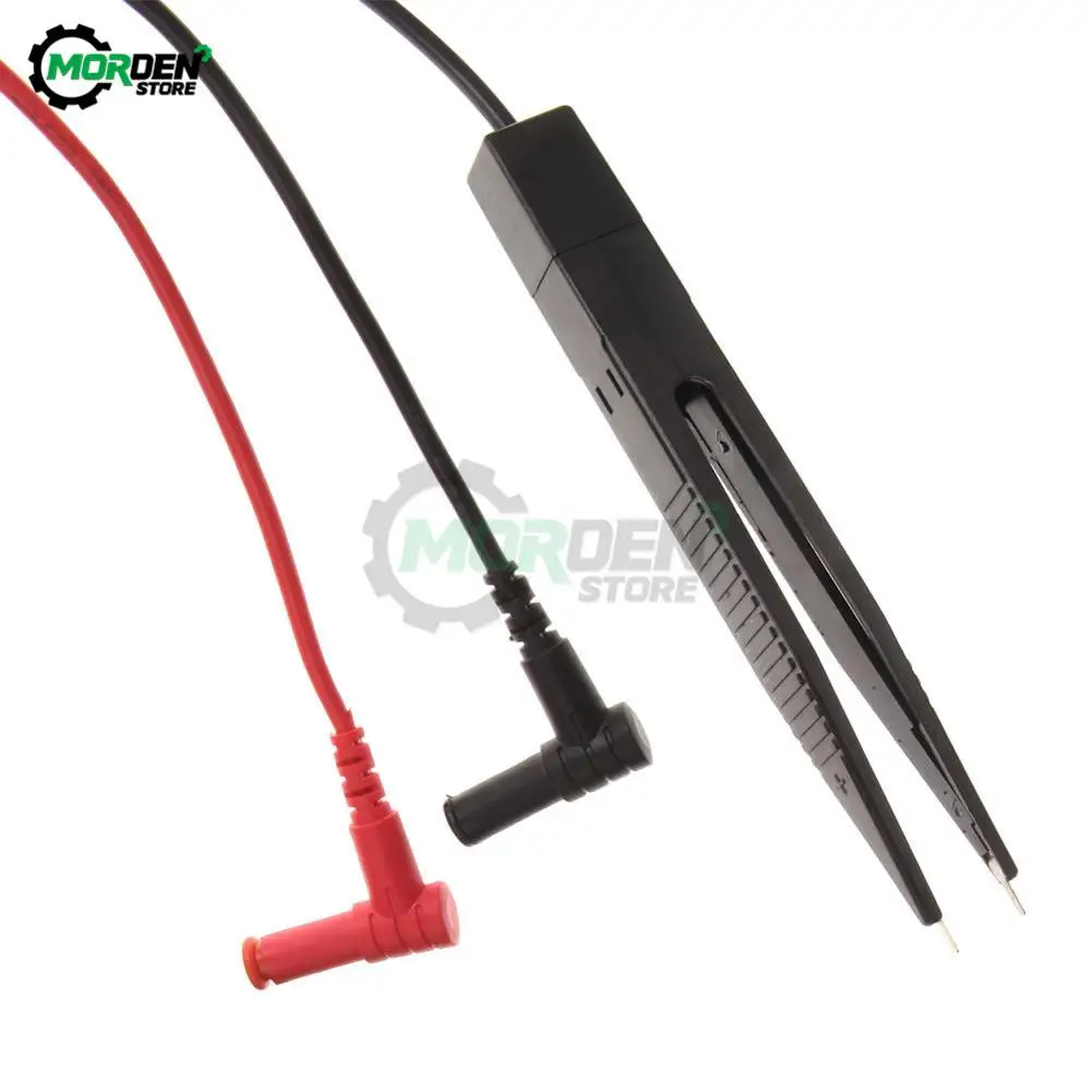 Multimeter Test Leads Digital Multimeter SMD Inductor Test Clip Meter Lead Probe Tweezers for Resistor Multimeter Capacitor