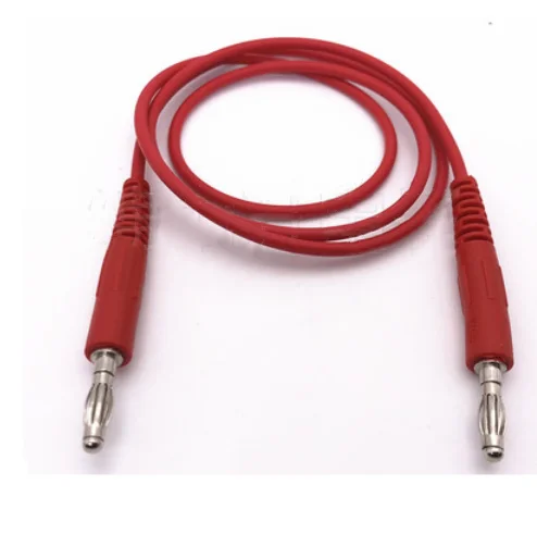 0.8meter Banana Head to Banana Head 4MM Clip Power Cord for Multimeter Test