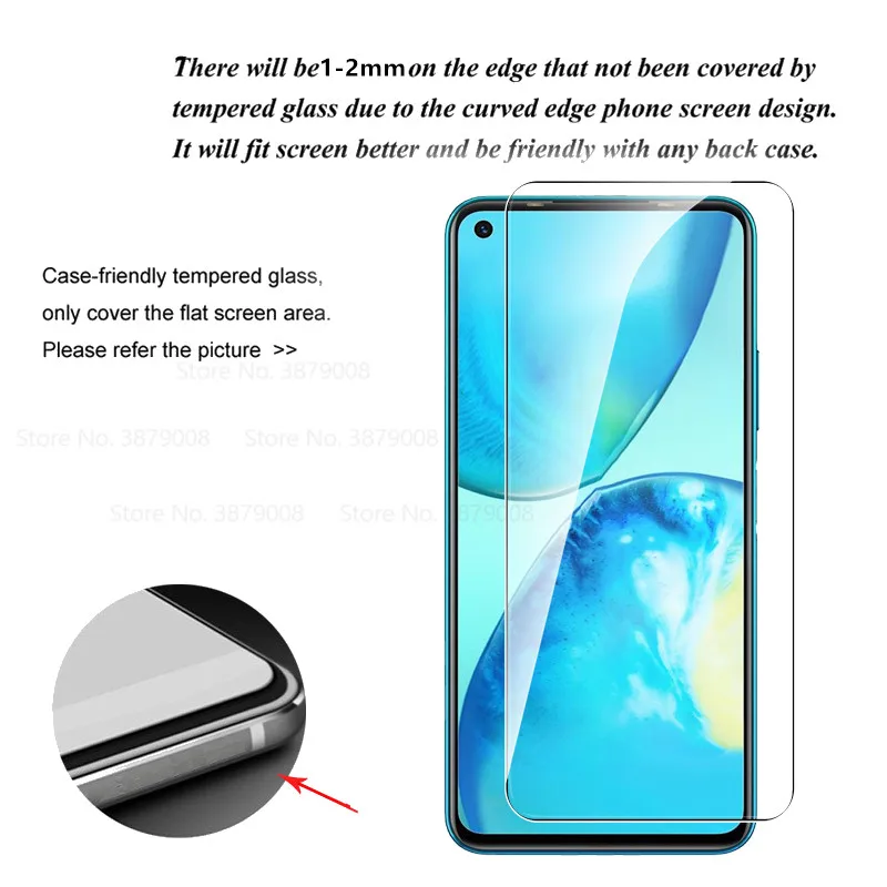 2PCS For Infinix Note 8 Phone Tempered Glass Protective ON For Infinix Note8 Note 7 Not 8 7 Safety Screen Protector Film Cover