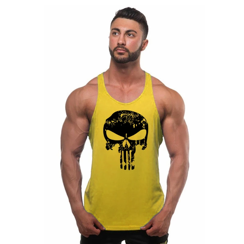 Gym Deltoid New Fashion Cotton Sleeveless Shirts Tank Top Men Fitness Shirt Singlet Bodybuilding Workout Gym Vest Fitness Men