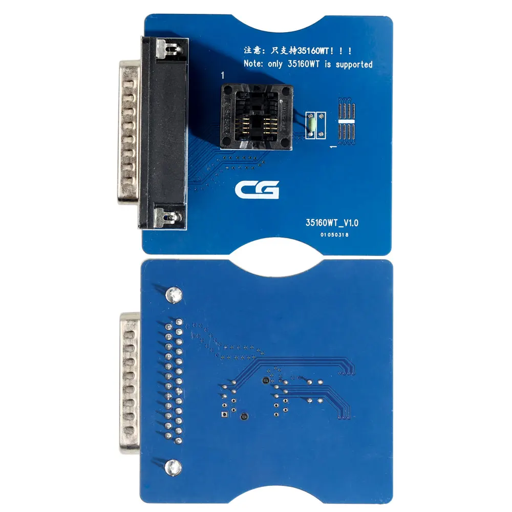 35160WT Adapter for CGDI CG Pro 9S12 Programmer repair the original vehicle red dot and directly use the original car chip