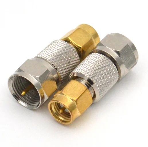 F to SMA /RP-SMA Male Plug & female jack RF Coaxial adapter Connectors