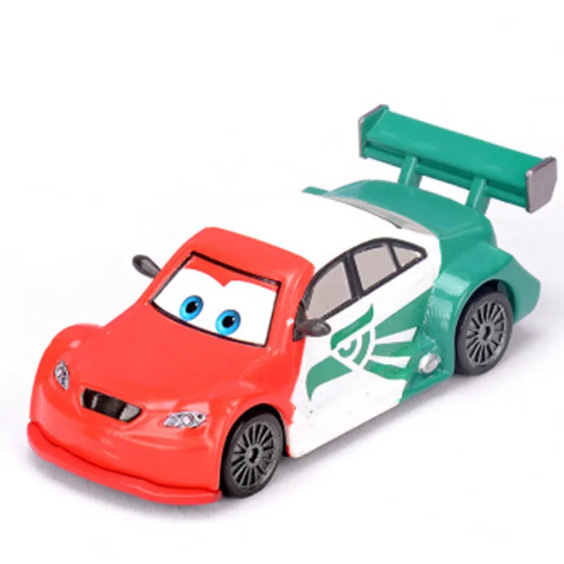 Disney Pixar Car 3 Lightning McQueen Chick Hicks Mater 1:55 Vehicle Metal Alloy Car Toys New Year Christmas Gift for Boys