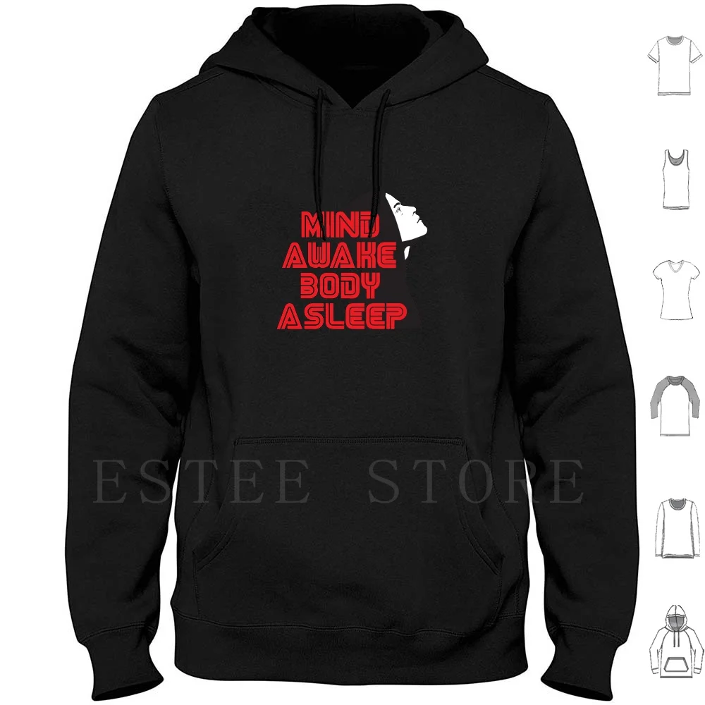 

Mr. Robot-Mind Awake Body Asleep Толстовки с длинным рукавом Mr Robot Robot Mr Elliot Fsociety Rami Malek Rami Malek Red Line