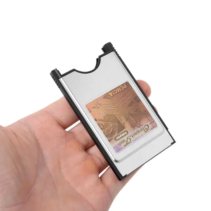 Compact Flash CF Ke PC Card PCMCIA Adapter Cards Reader untuk Laptop Notebook Baru