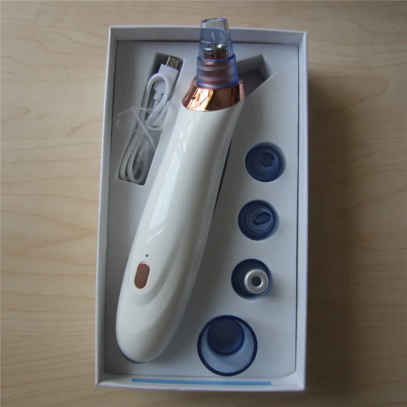 Handle micro dermabrasion facial acne pore cleaning skin blackhead removal vacuum suction beauty device