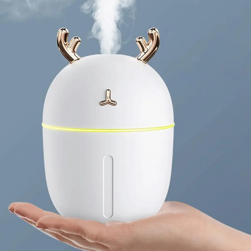 Cute USB Humidifier Household Silent Aromatherapy Machine Large Capacity Bedroom Office Desk Humidifier