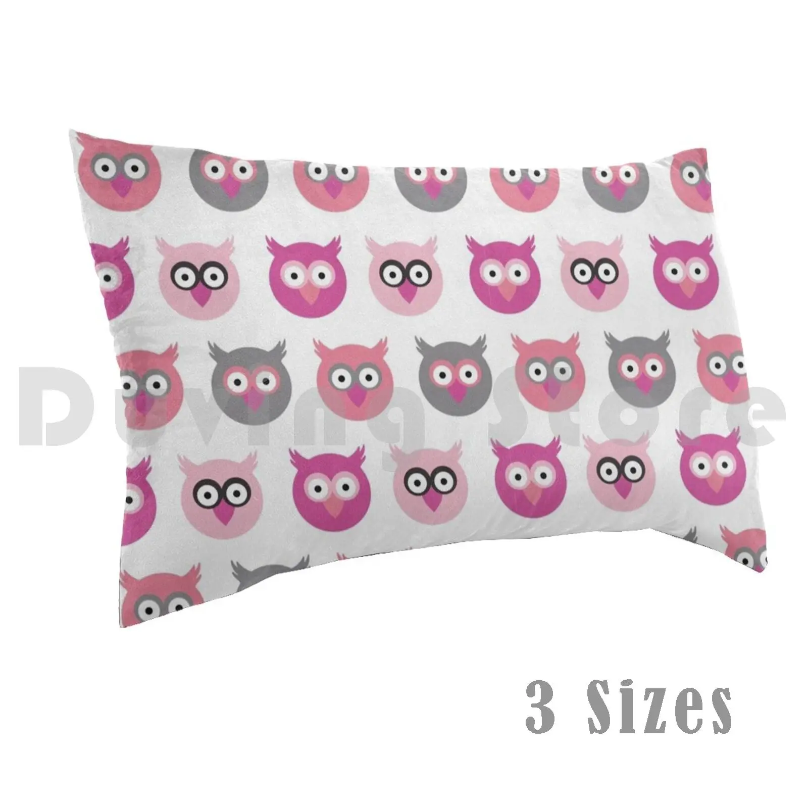 OwlsPillow case Owl Owl Barn Owl Cute Owl Night Owl Owl Art Hoot Funny Owl Bird Of Prey Eagle Owl Owl