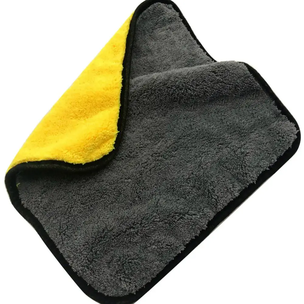 Yellow Car Care Cleaning Drying Cloth Wax Polishing Sponge/Cloth/Brush Kitchen Washing Towel Car Wash Tool