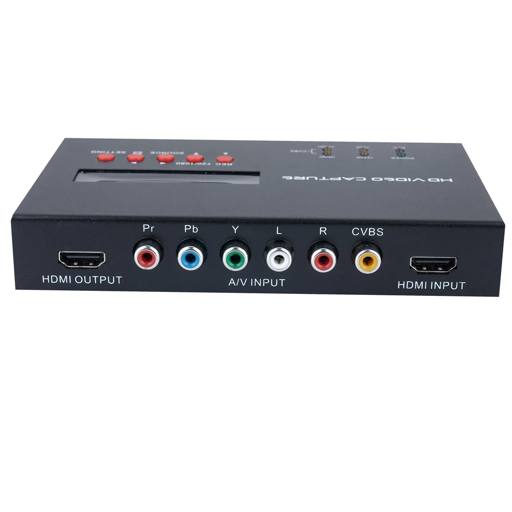 EzCAP283S all in one HDMI recorder,Capture HDMI, Component Video, Composite Video in USB host, up to 1080p resolution.Microphone