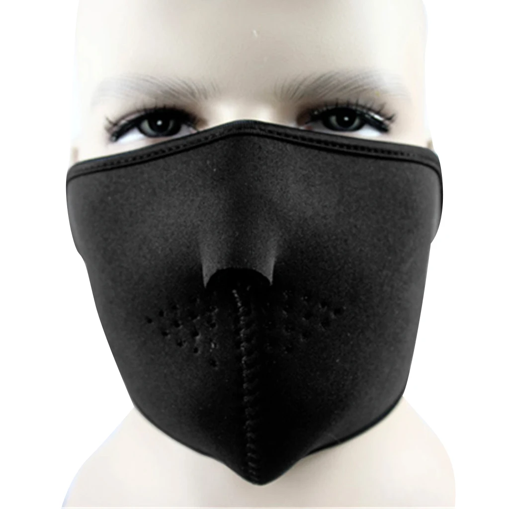 Neoprene Ski Mask Winter Sports Half Face Mask Great for Skiing Snowboarding Hiking Running & Motorcycling