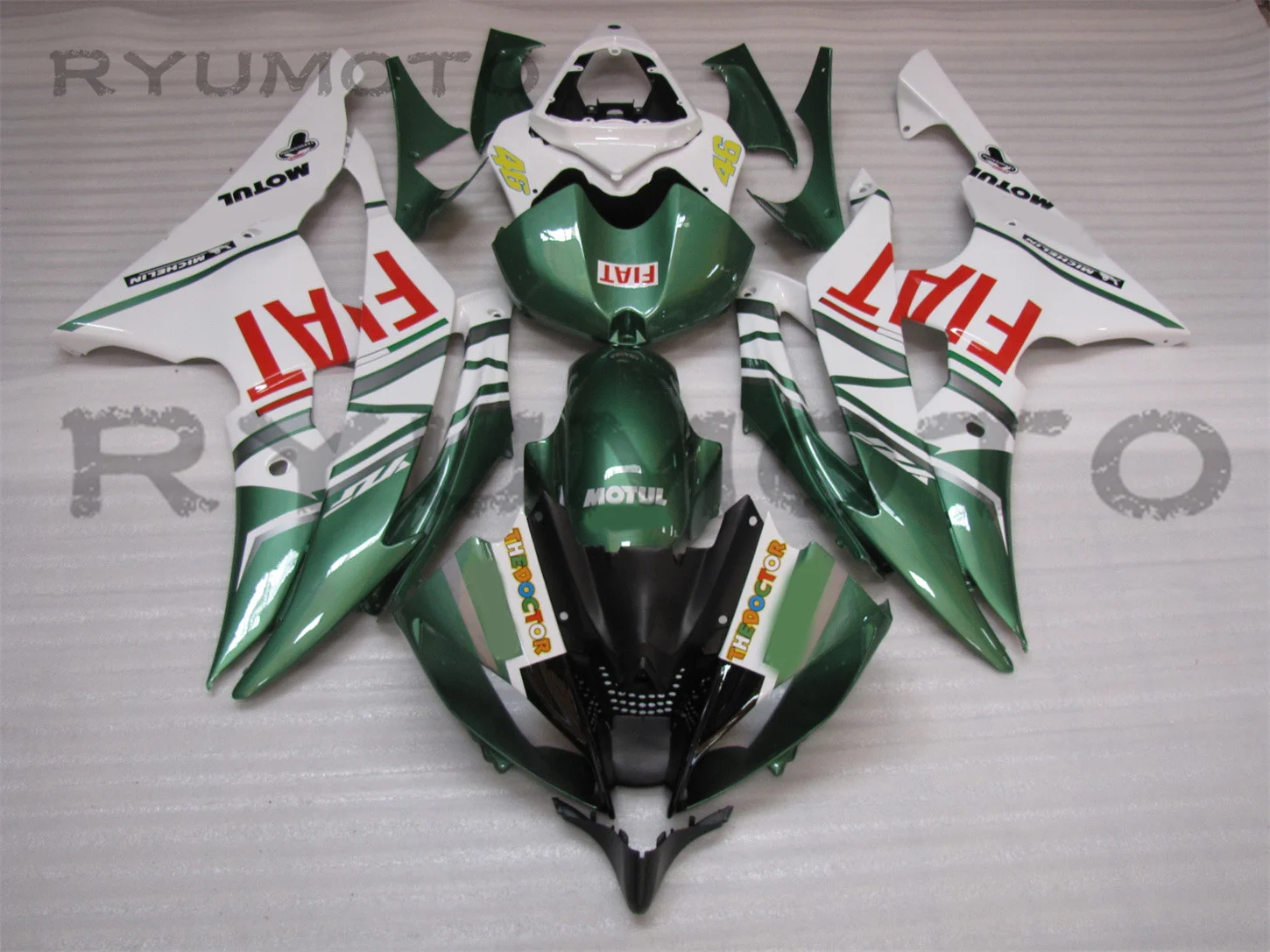 Motorcycle Injection Fairing Kits For Yamaha YZF R6 2008 2009 10 2011 12 13 15 16 Fairings Bodywork YFZ-R6 08 09 11 green