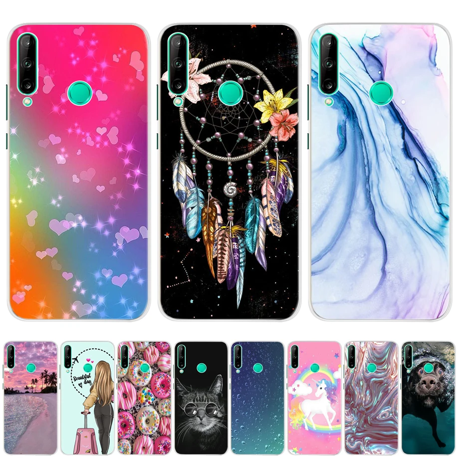 For Huawei P40 Lite E Case Silicone TPU Phone Case For Fundas Huawei P40 Lite E P 40 Lite P40LiteE Case Soft Cover bumper Coque