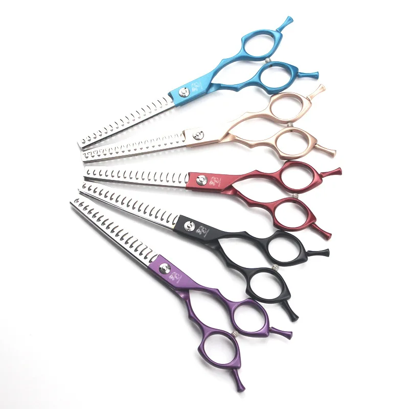 Professional JP440C 6.5 Inch Dog Grooming Scissors Pet Dog Curved Scissors Dog Shears Hair cutting machine