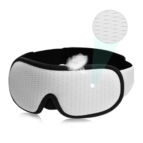 3D Sleeping Mask Block Out Light Soft Padded Sleep Mask For Eyes Slaapmasker Eye Shade Blindfold Sleeping Aid Face Mask Eyepatch - Image 7