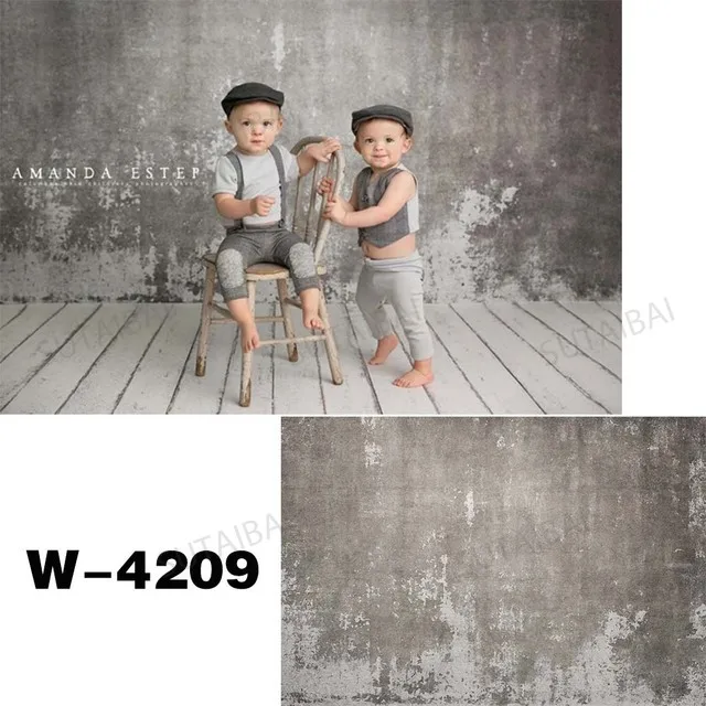 Retro Brick Wall Photography Backdrops Grunge Cement Peeling Brick Photo Background for Studio Newborns Baby Portraits Photocall