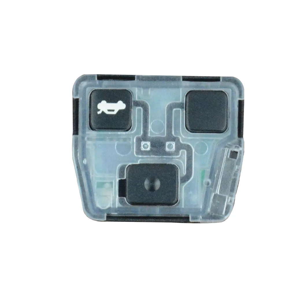 OkeyTech 433 /315/304 /314mhz 2/3 Buttons 4D67 Chip Replacement Auto Remote Key For Toyota Avensis Kluger Prado120 Tarago RAV4