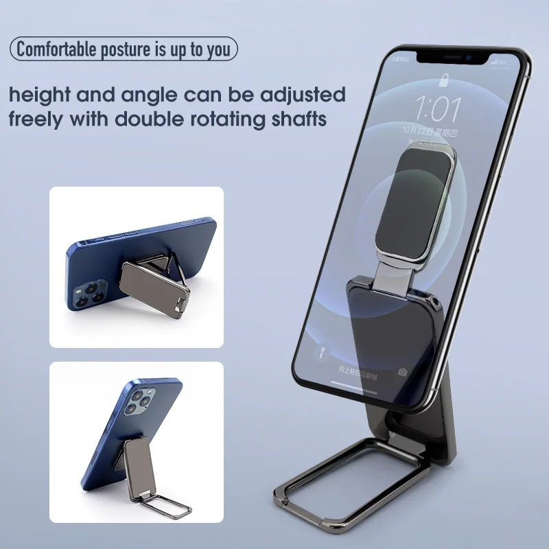 

Foldable Mobile Phone Holder Ring Buckle Retractable Desktop Cell Phone Stands Car Magnetic Mobile Support Phone Accessories