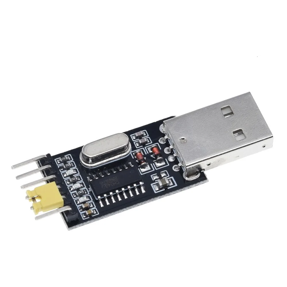 TZT 1/2/5 Stück USB zu TTL Konverter UART Modul CH340G CH340 3,3V 5V Schalter – Detail 5