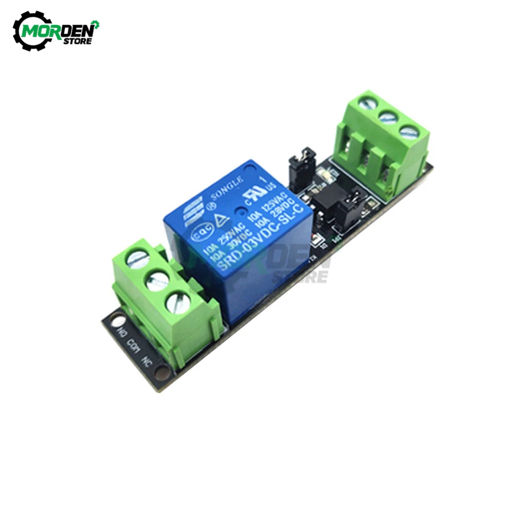 1 Channel DC 3V Relay High Level Driver Module Optocoupler Relay Module Isolated Drive Control Board for Arduino